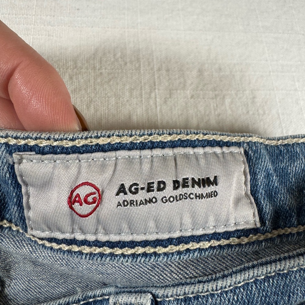 AG Adriano Goldschmied Blue Denim Jeans - Picture 3 of 6